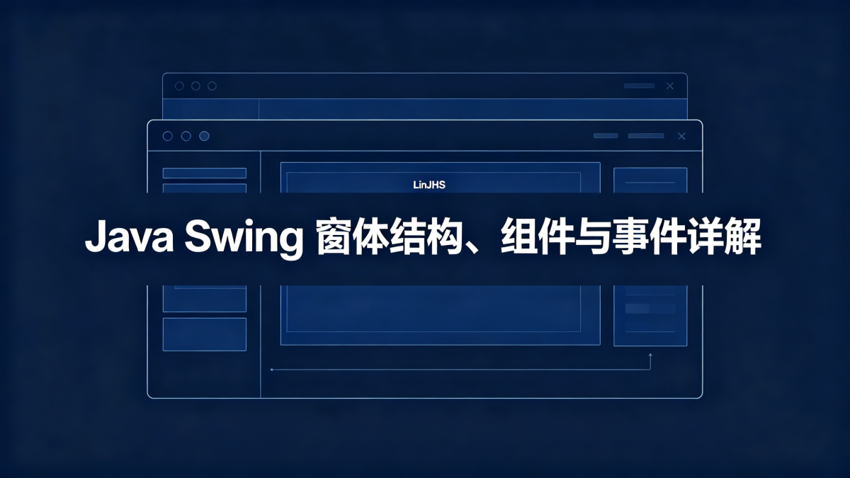 Java Swing中的JFrame结构 | LinJHS个人小站