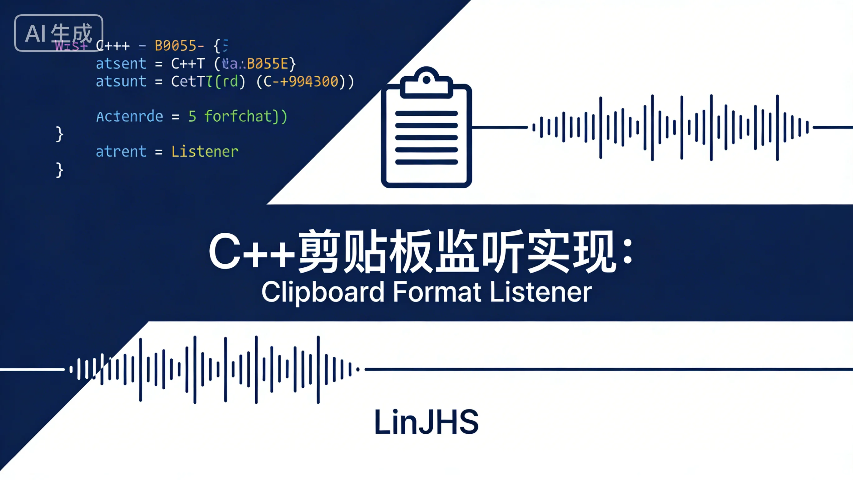 C++ 实现监听剪贴板的方法