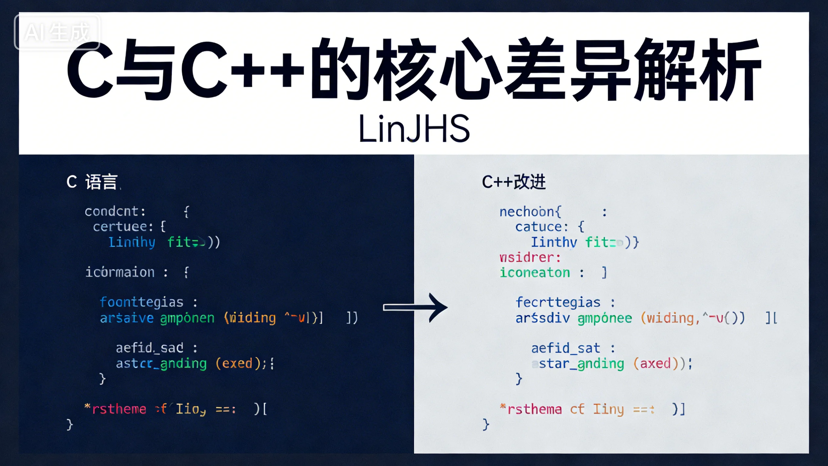 C++与C语言的区别详解