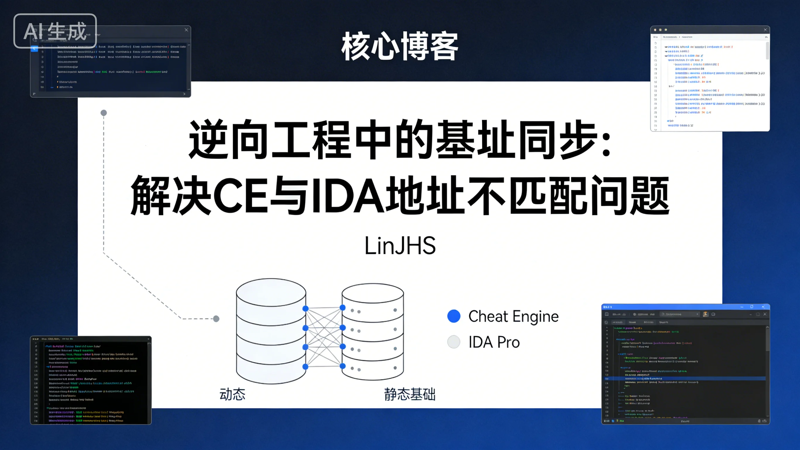 动调问题：动态调试和静态分析的地址不一样